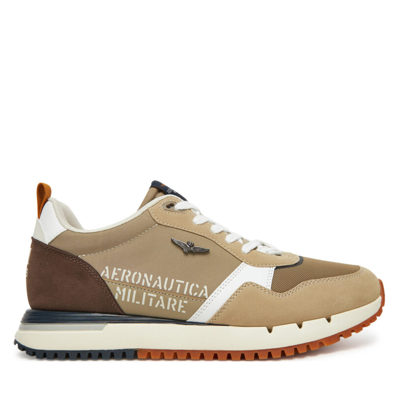 Сникърси Aeronautica Militare 251SC283CT3544 Бежов цвят на ниска цена