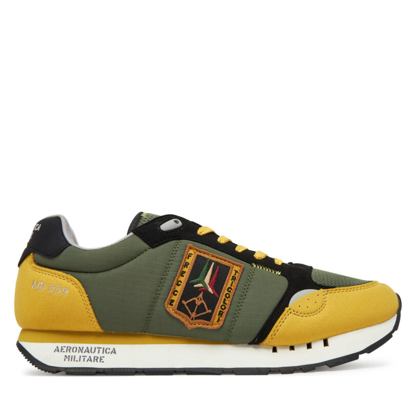 Сникърси Aeronautica Militare 251SC292CT3331 Зелен цвят на ниска цена