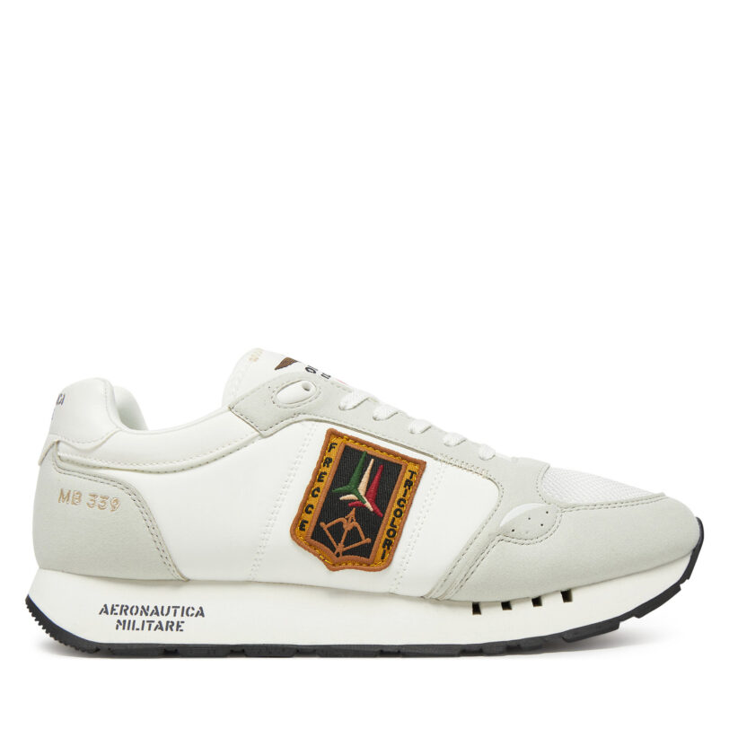 Сникърси Aeronautica Militare 251SC292CT3331 Сив цвят на ниска цена