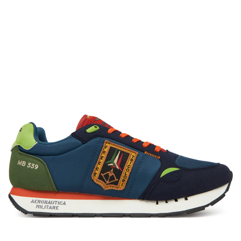 Сникърси Aeronautica Militare 251SC292CT3331 Тъмносин цвят на ниска цена