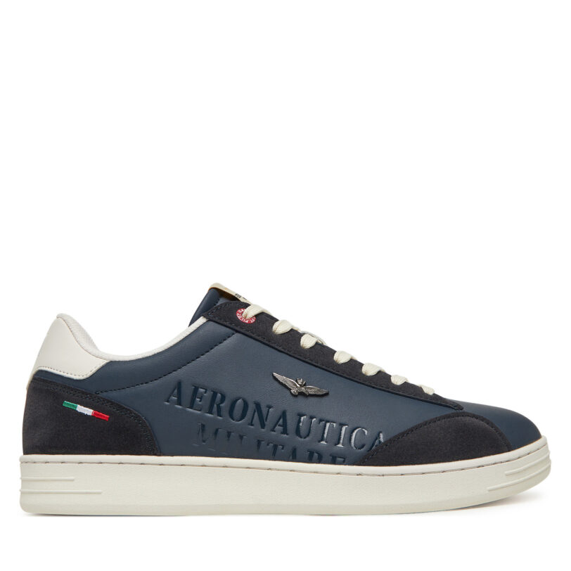 Сникърси Aeronautica Militare 251SC306CT3385 Тъмносин цвят на ниска цена