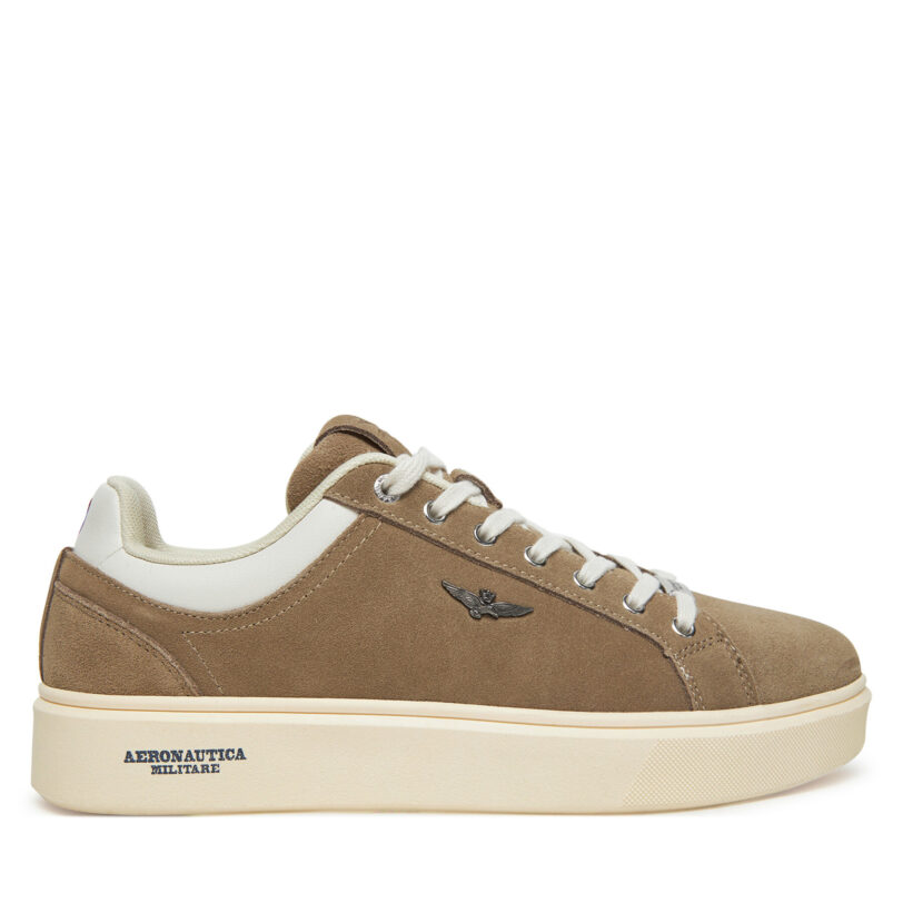 Сникърси Aeronautica Militare 251SC307PL278 Бежов цвят на ниска цена