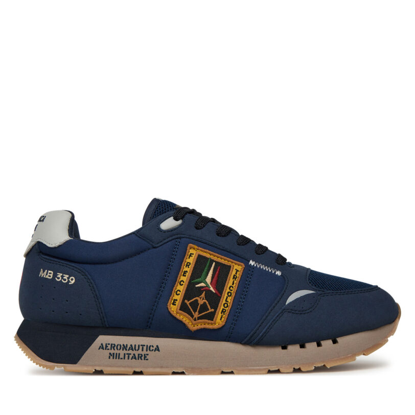 Сникърси Aeronautica Militare 252SC0292UCT03331 Тъмносин цвят на ниска цена