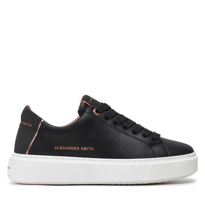 Сникърси Alexander Smith London 8290 Черен цвят на ниска цена