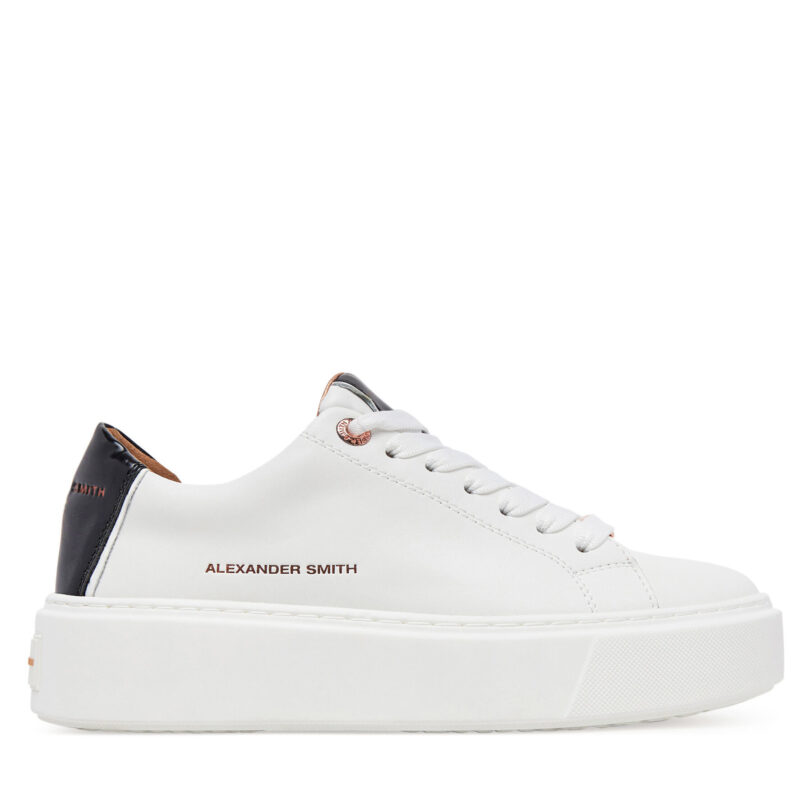 Сникърси Alexander Smith London ALBBLHW 8402 Бял цвят на ниска цена