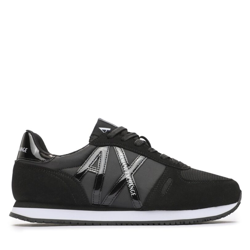 Сникърси Armani Exchange XDX031 XV137 K001 Черен цвят на ниска цена