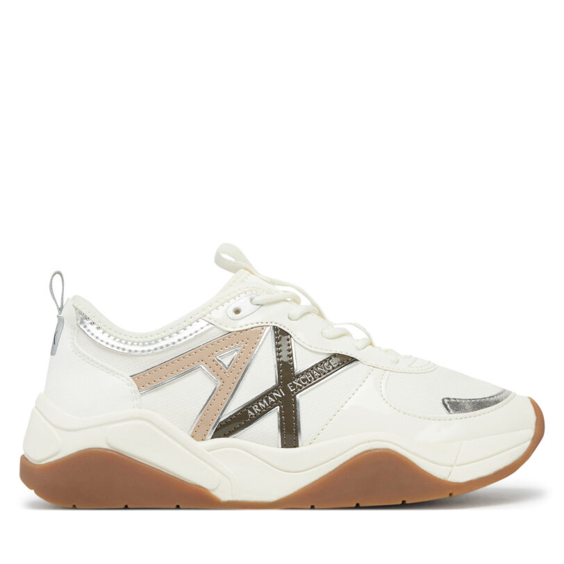 Сникърси Armani Exchange XDX039 XV311 U423 Бял цвят на ниска цена