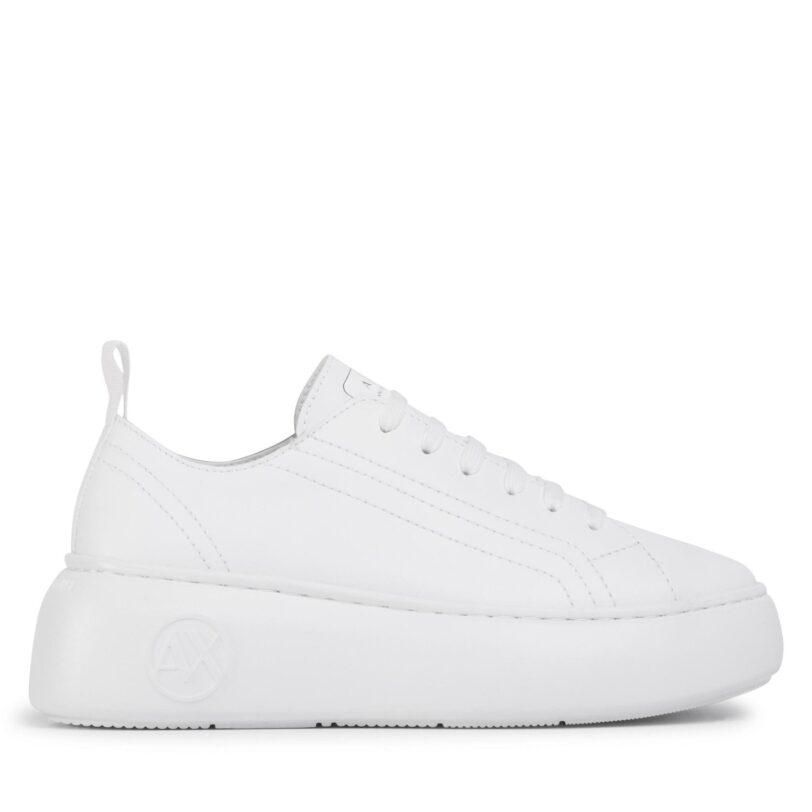 Сникърси Armani Exchange XDX043 XCC64 00152 Бял цвят на ниска цена