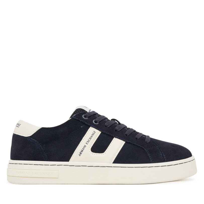 Сникърси Armani Exchange XM001752 AF18074 MB005 Тъмносин цвят на ниска цена