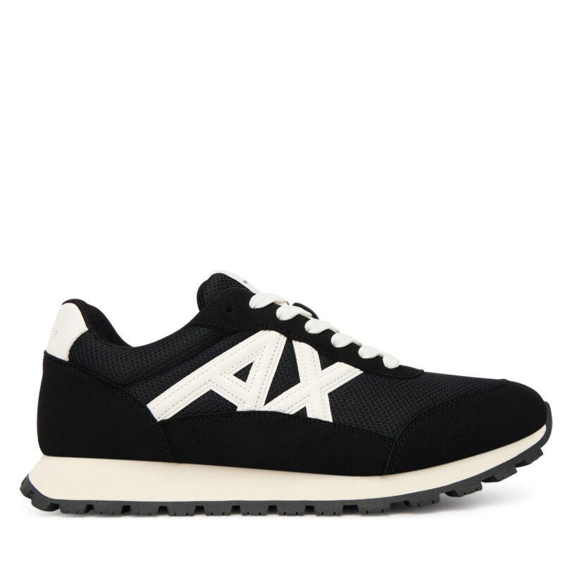 Сникърси Armani Exchange XM001960 AF19388 MC024 Черен цвят на ниска цена