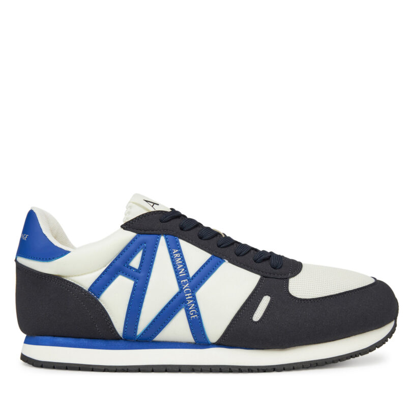 Сникърси Armani Exchange XUX017 XCC68 U385 Тъмносин цвят на ниска цена