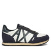 Сникърси Armani Exchange XUX017 XCC68 U390 Тъмносин цвят на ниска цена