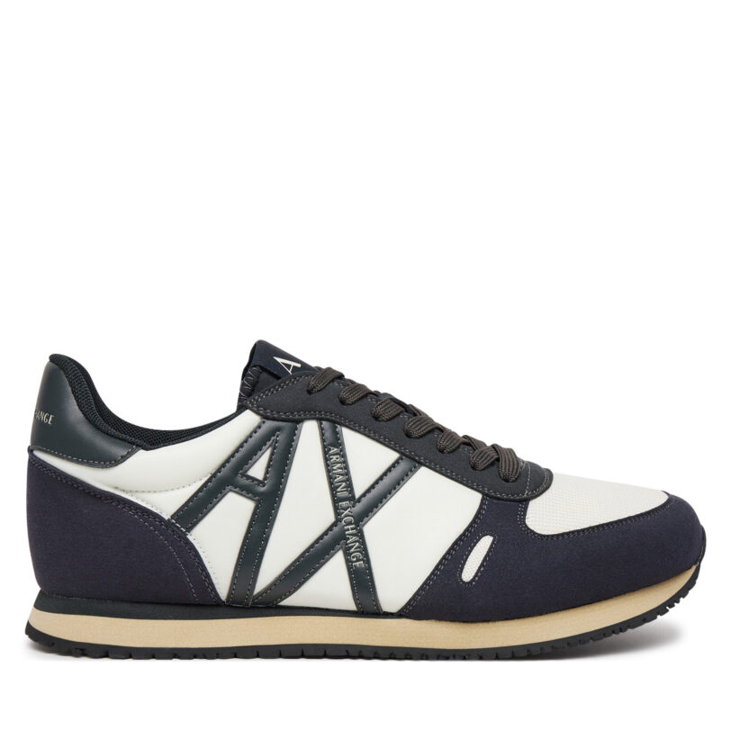 Сникърси Armani Exchange XUX017 XCC68 U390 Тъмносин цвят на ниска цена