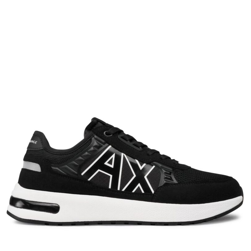Сникърси Armani Exchange XUX090 XV276 00002 Черен цвят на ниска цена