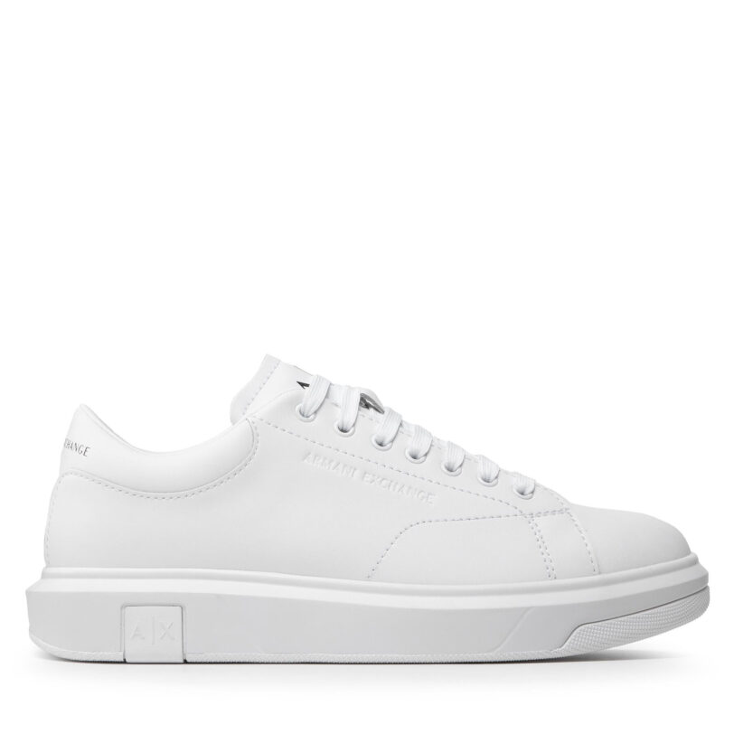Сникърси Armani Exchange XUX123 XV534 00152 Бял цвят на ниска цена