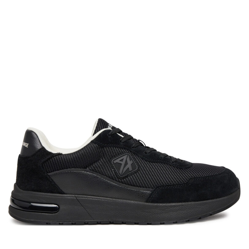 Сникърси Armani Exchange XUX240 XV910 Q781 Черен цвят на ниска цена