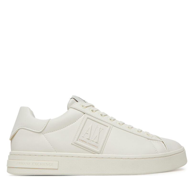 Сникърси Armani Exchange XUX252 XV805 M801 Бял цвят на ниска цена