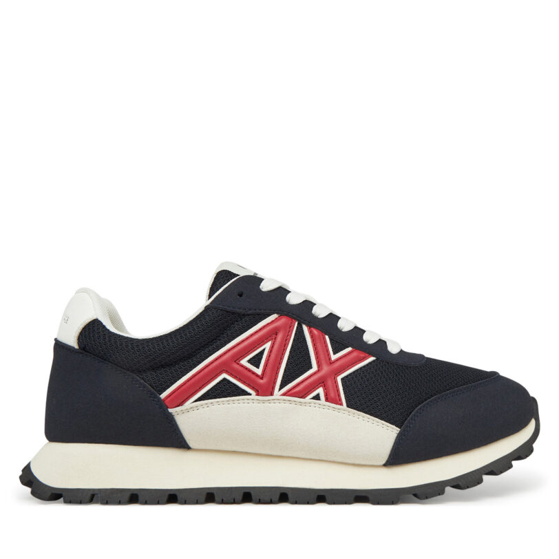 Сникърси Armani Exchange XUX263 XV942 U661 Тъмносин цвят на ниска цена