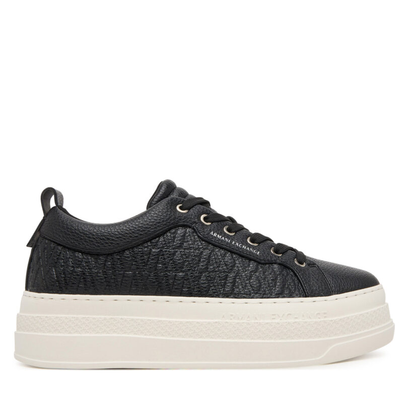 Сникърси Armani Exchange XW001630 AF17351 UC001 Черен цвят на ниска цена