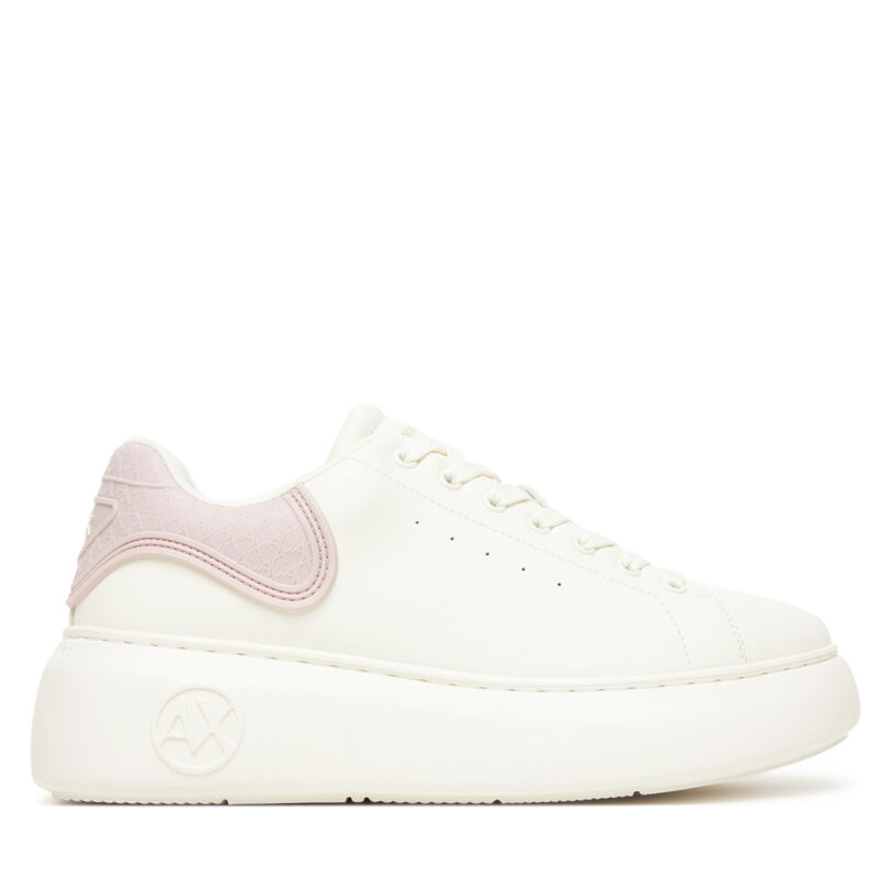 Сникърси Armani Exchange XW002149 AF19528 MZ278 Бял цвят на ниска цена