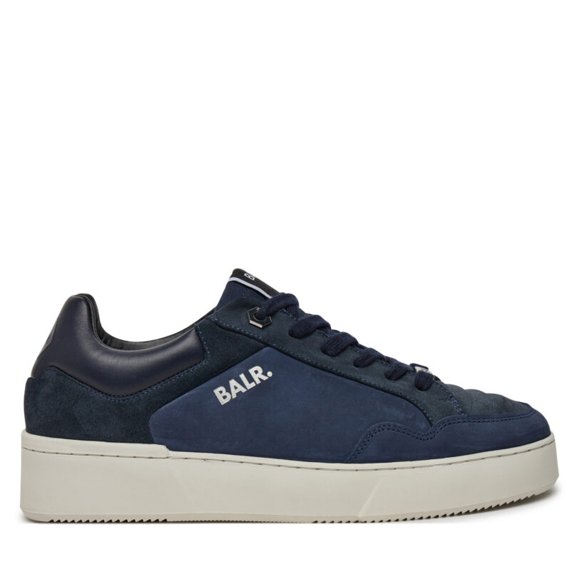 Сникърси BALR. Bt Leather Sneaker B1511.1045.1191 Тъмносин цвят на ниска цена
