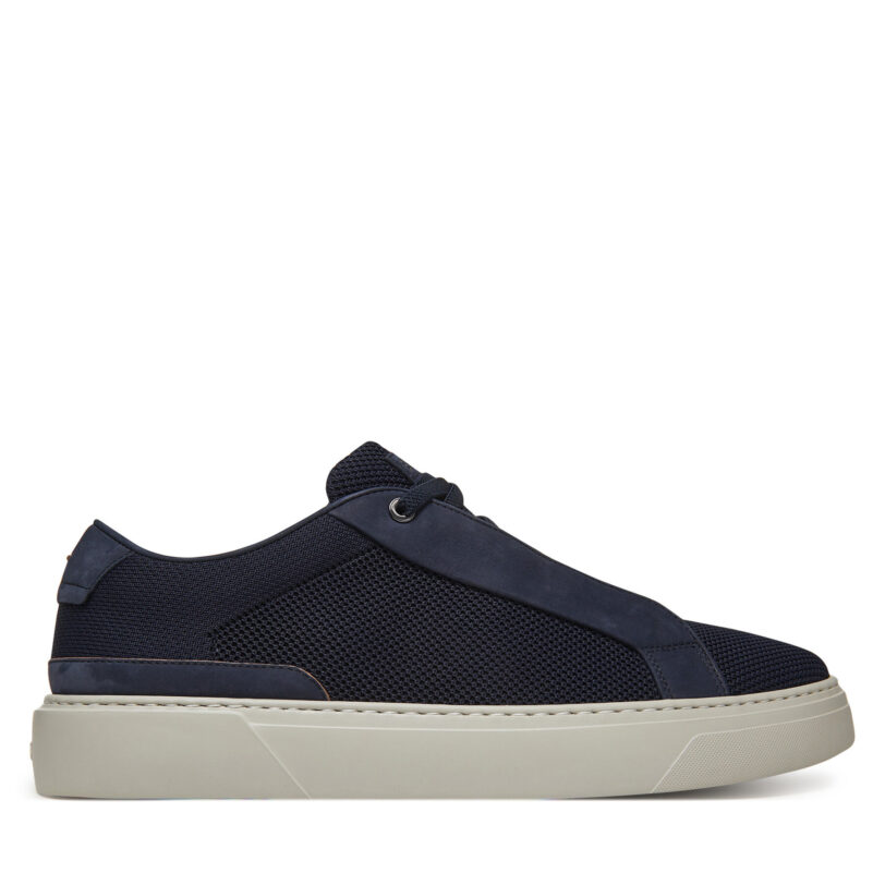 Сникърси BOSS Gary Tenn Ktsd 50539108 Тъмносин цвят на ниска цена