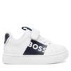 Сникърси BOSS J52165 M Бял цвят на ниска цена