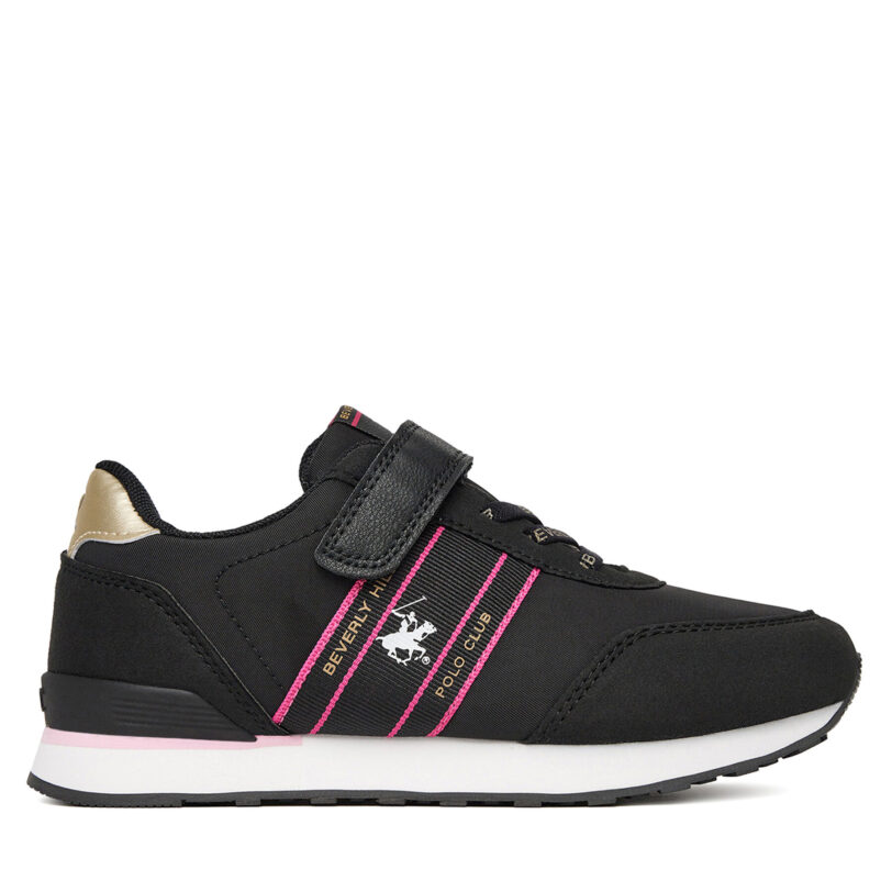 Сникърси Beverly Hills Polo Club CP23-V9-240081(DZ) Черен цвят на ниска цена