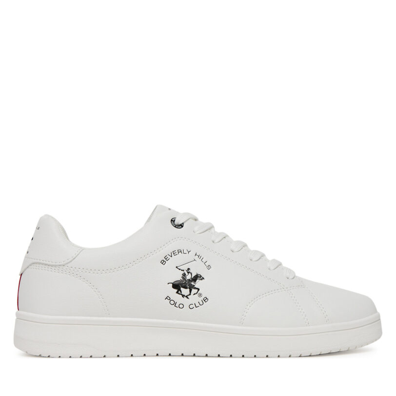 Сникърси Beverly Hills Polo Club MYL-CE23388A Бял цвят на ниска цена
