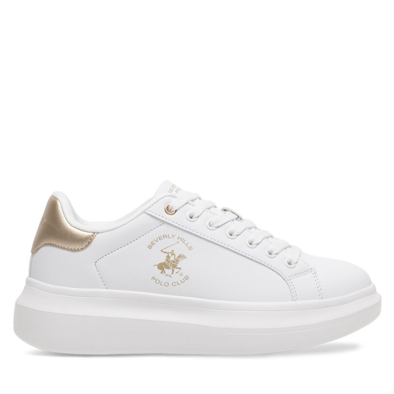 Сникърси Beverly Hills Polo Club SK-09001 Бял цвят на ниска цена