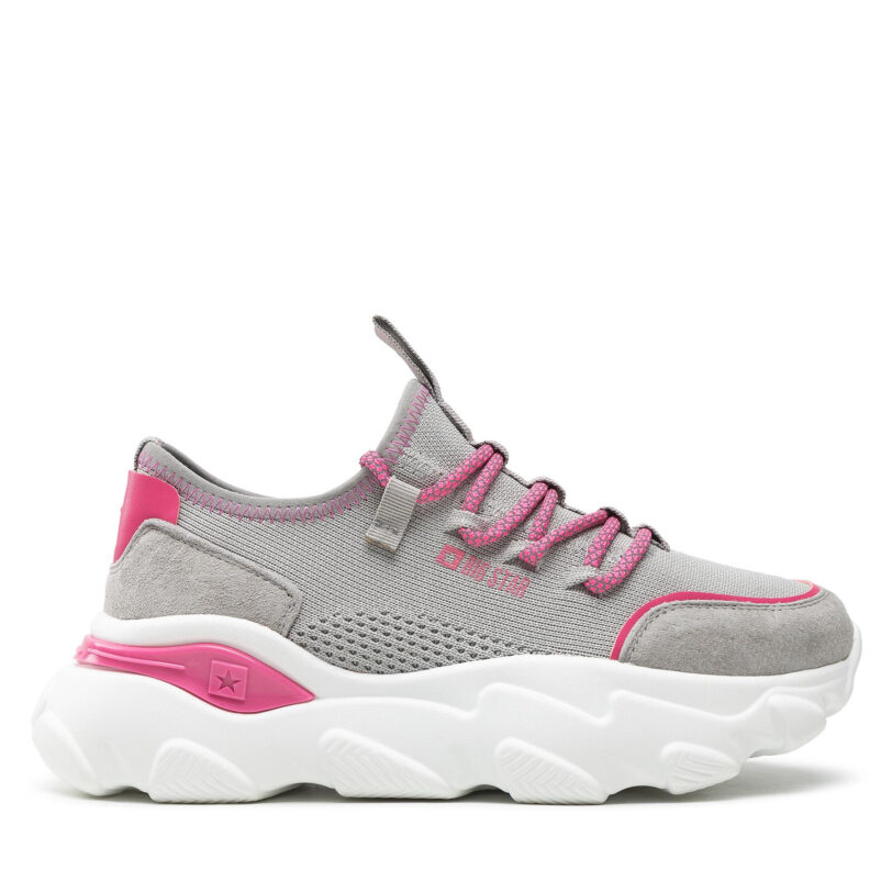 Сникърси Big Star Shoes KK274030 Сив цвят на ниска цена