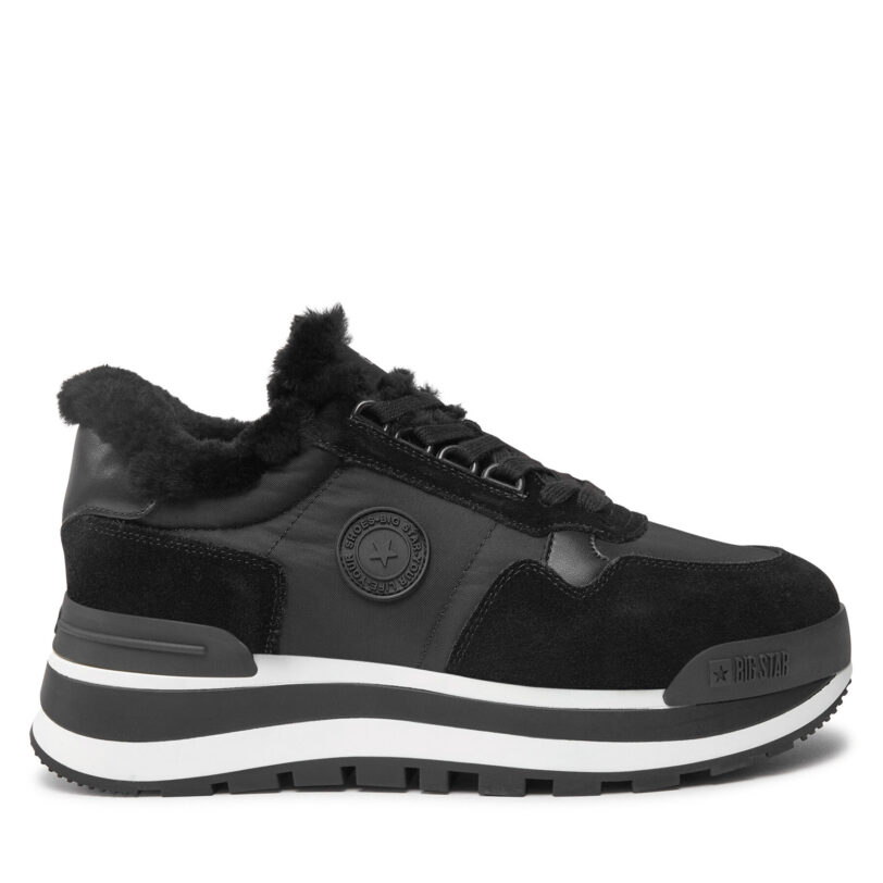 Сникърси Big Star Shoes OO274A216 Черен цвят на ниска цена