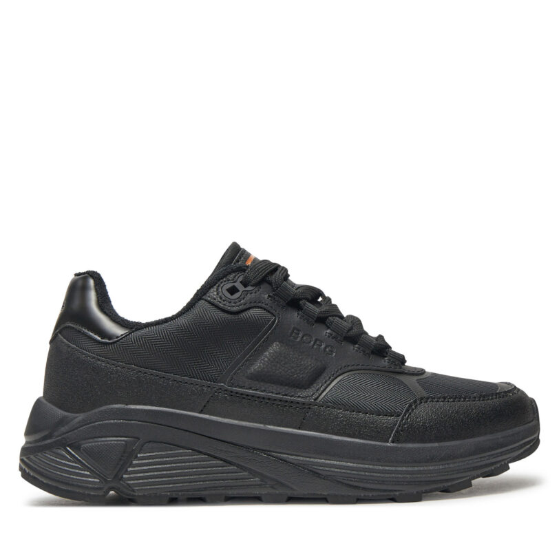 Сникърси Björn Borg R1300 Runner Low W BJ229039CW Черен цвят на ниска цена
