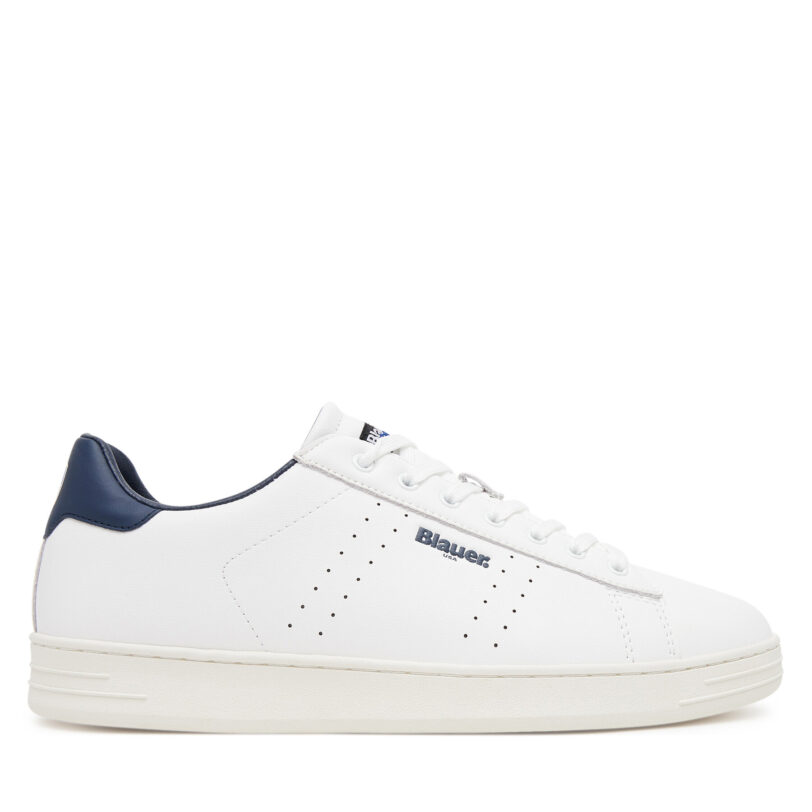 Сникърси Blauer S5GRANT01/LEA Бял цвят на ниска цена