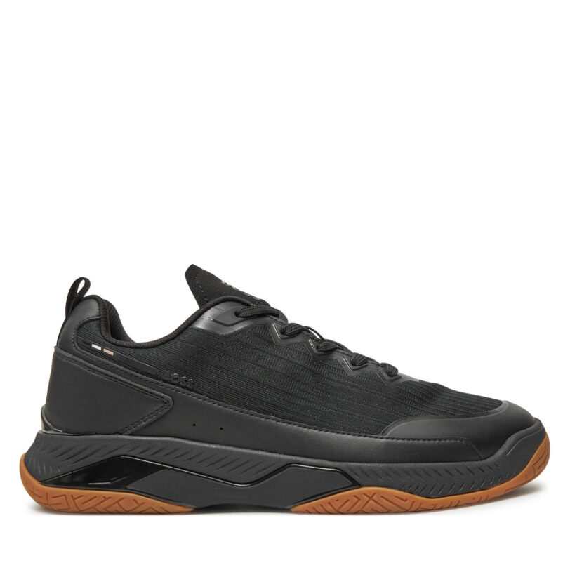 Сникърси Boss Courtstride Tenn me 50523209 Черен цвят на ниска цена