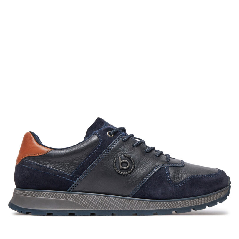 Сникърси Bugatti BUGATTI-331APA021410 4141 DARK BLUE / DARK BLUE Тъмносин цвят на ниска цена