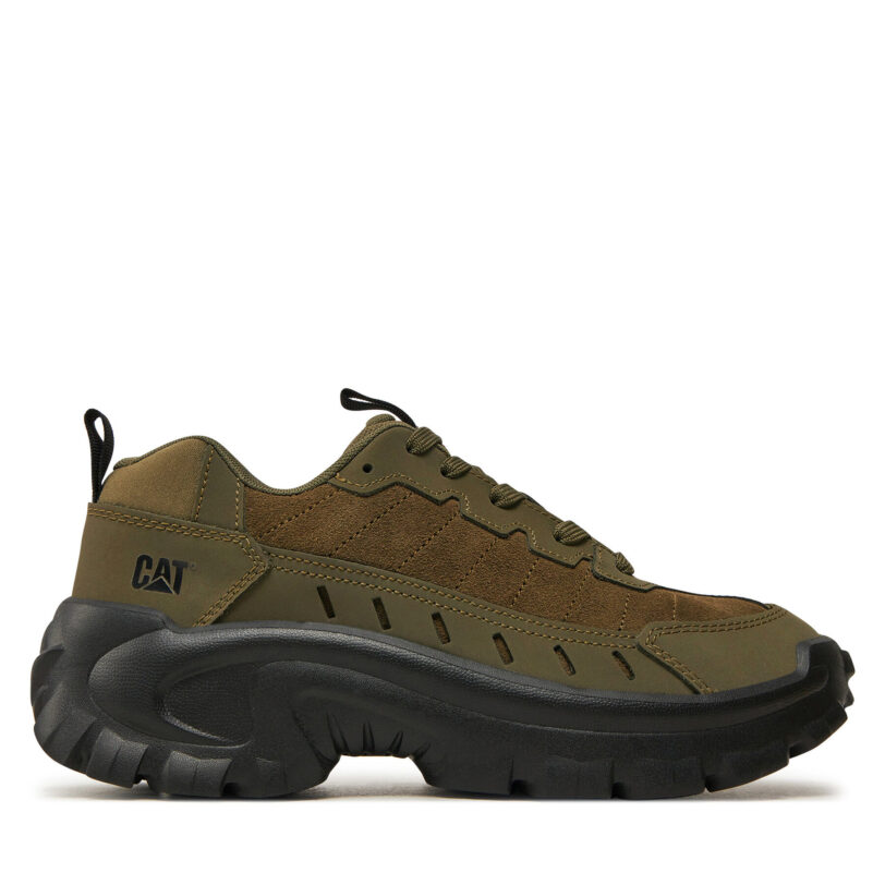 Сникърси CATerpillar Intruder Lite P726127 Зелен цвят на ниска цена