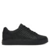 Сникърси Calvin Klein Classic Cupsole Laceup Aop YM0YM01431 Черен цвят на ниска цена