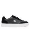 Сникърси Calvin Klein Classic Cupsole Laceup Wt Mix YM0YM01429 Черен цвят на ниска цена