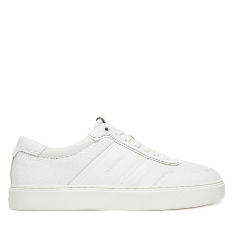 Сникърси Calvin Klein Clean Cup Low Lace Tape HM0HM01898 Бял цвят на ниска цена