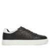 Сникърси Calvin Klein Clean Cup Low Laceup Mono HM0HM01899 Черен цвят на ниска цена