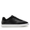 Сникърси Calvin Klein Cupsole Lace Up - Lth Sue Mix HW0HW02435 Черен цвят на ниска цена