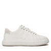 Сникърси Calvin Klein Cupsole Lace Up Mono HW0HW02445 Бял цвят на ниска цена