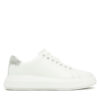 Сникърси Calvin Klein Cupsole Lace Up - Suede Bt HW0HW02404 Бял цвят на ниска цена