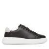 Сникърси Calvin Klein Cupsole Lace Up - Suede Bt HW0HW02404 Черен цвят на ниска цена