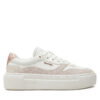 Сникърси Calvin Klein Ff Cupsole Lace Up W/Ml Mix M HW0HW02125 Бял цвят на ниска цена