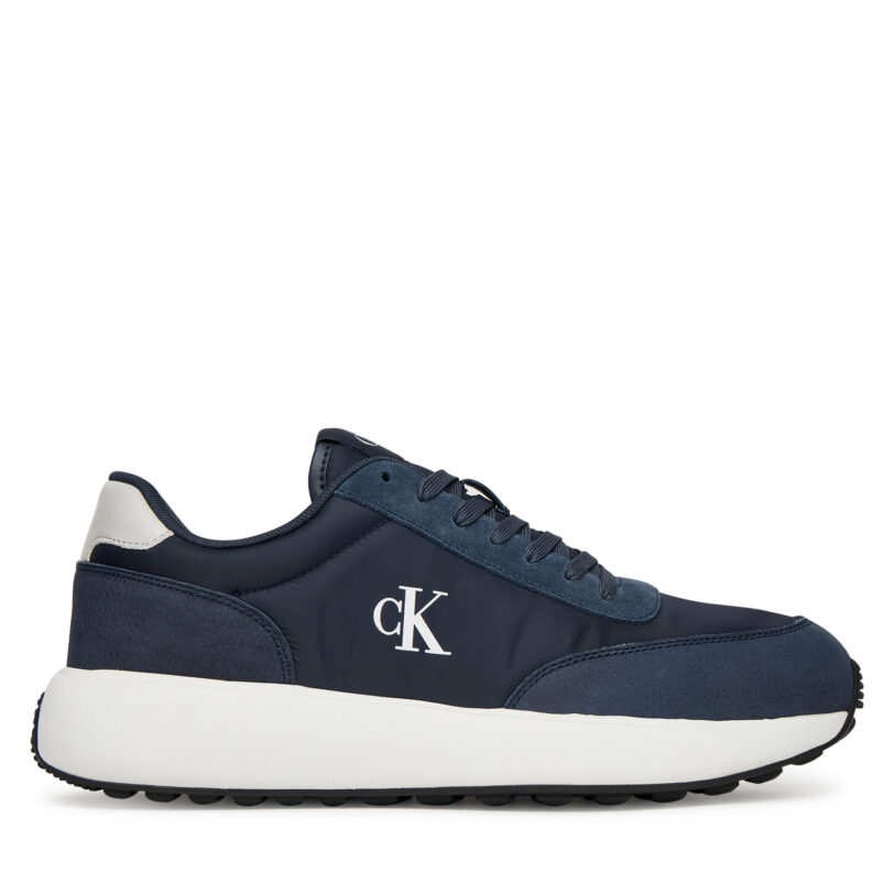 Сникърси Calvin Klein Jeans Athleisure Runner Laceup Ny-Su YM0YM01370 Тъмносин цвят на ниска цена