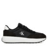 Сникърси Calvin Klein Jeans Athleisure Runner Laceup Ny-Su YM0YM01370 Черен цвят на ниска цена