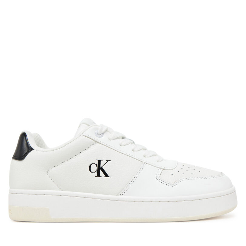 Сникърси Calvin Klein Jeans Basket Cupsole Low Mg YW0YW01765 Бял цвят на ниска цена