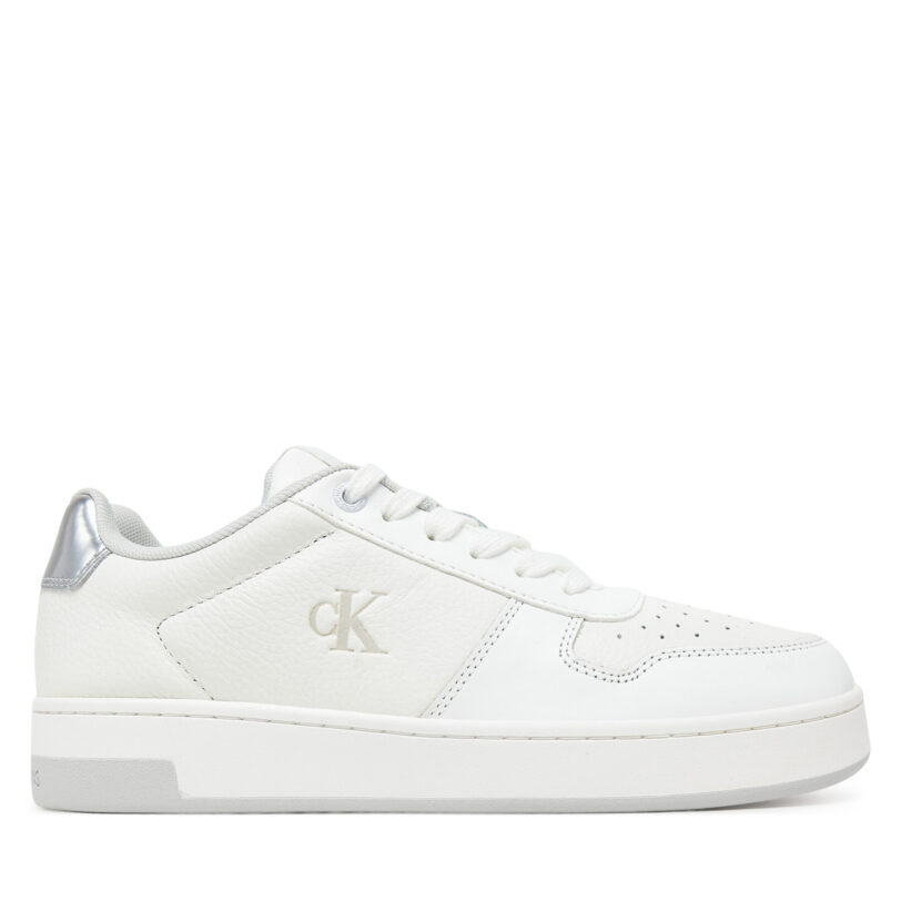 Сникърси Calvin Klein Jeans Basket Cupsole Low Mg YW0YW01765 Бял цвят на ниска цена